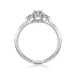 Pierścionek białe złoto z diamentami AJPZ_086